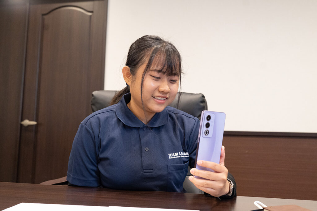訪問介護員ティンさん(Myanmar)