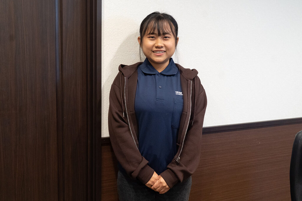 訪問介護員ティンさん(Myanmar)